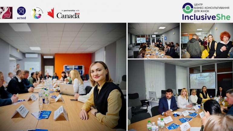 Інклюзія та підтримка самозайнятості: ключові теми круглого столу у Вінниці