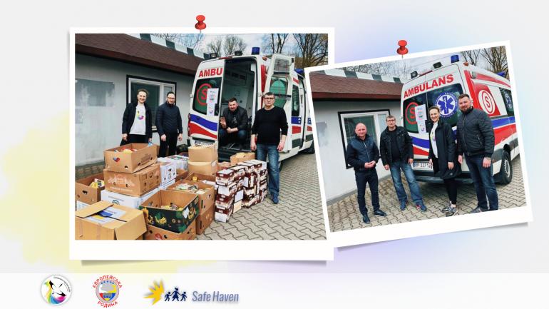 Автомобіль швидкої допомоги для 1-шої окремої бригади ім. Івана Богуна