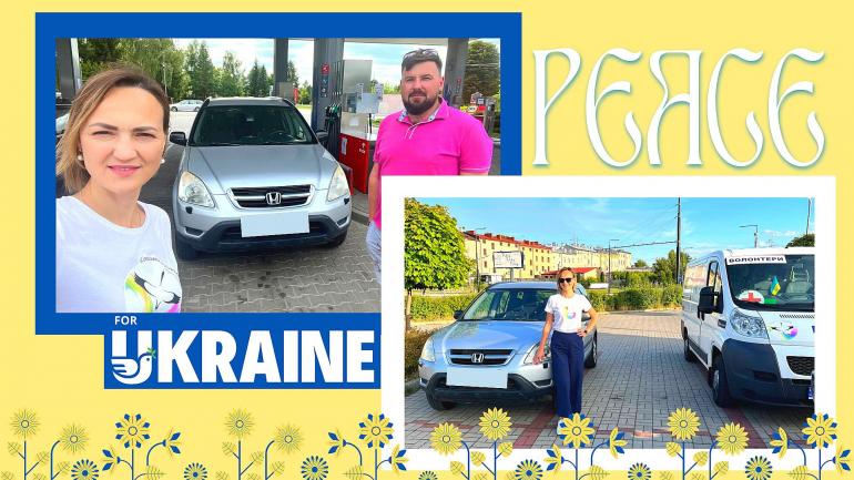 Наша неймовірна волонтерка Тетяна Сініцька нафандрейзила кошти для джипу на передок!!!