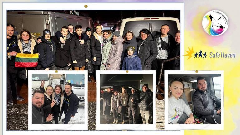 Листопад...Доставили допомогу з Німеччини, Британії, Польщі та Литви